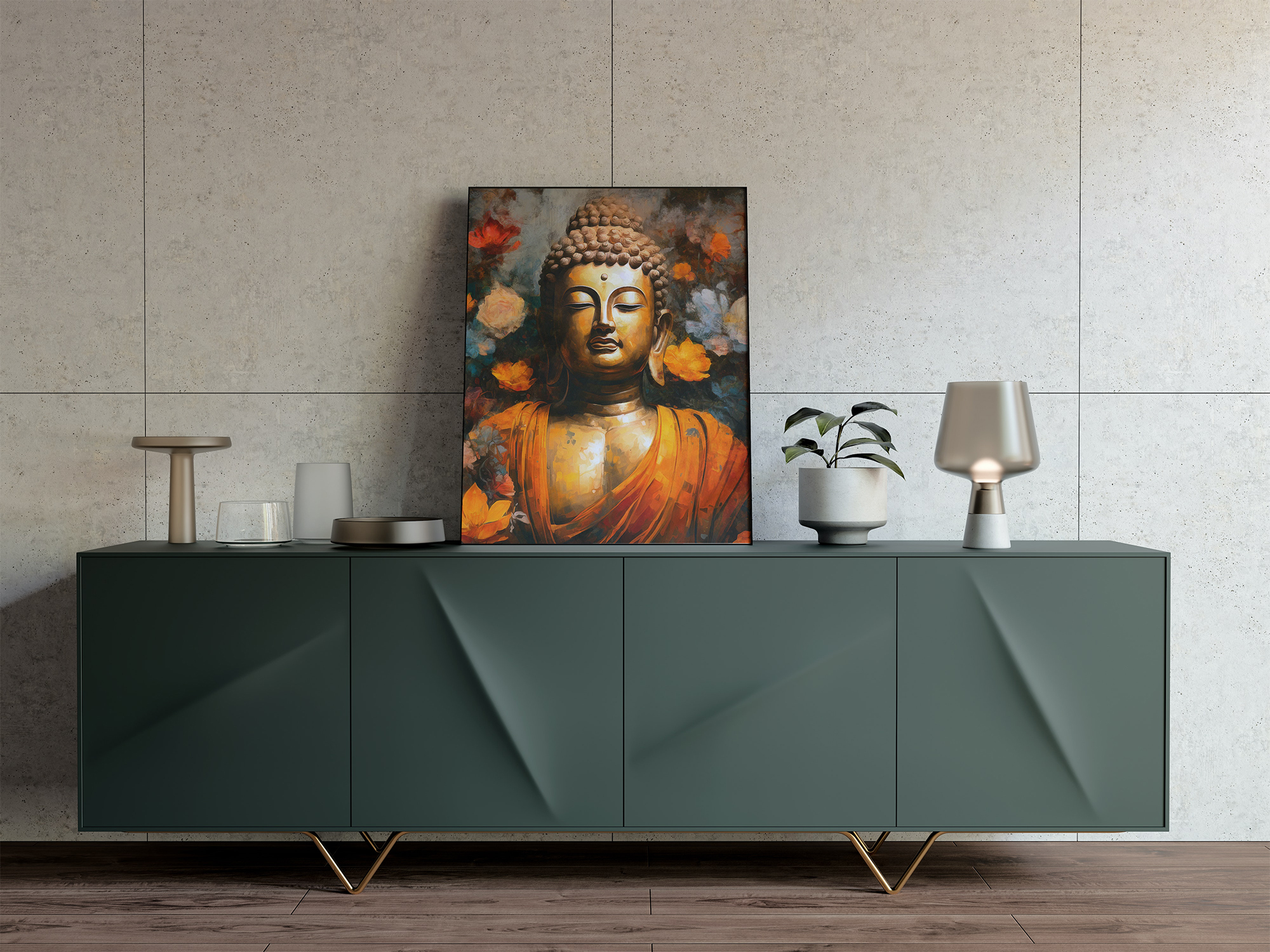 Quà tặng cho tâm | Tranh Đức Phật | Tranh canvas