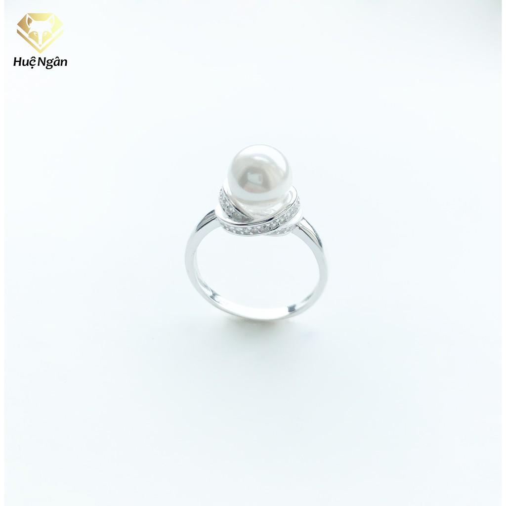 Nhẫn bạc Ý 925 Huệ Ngân - Nơ đẹp RR1221