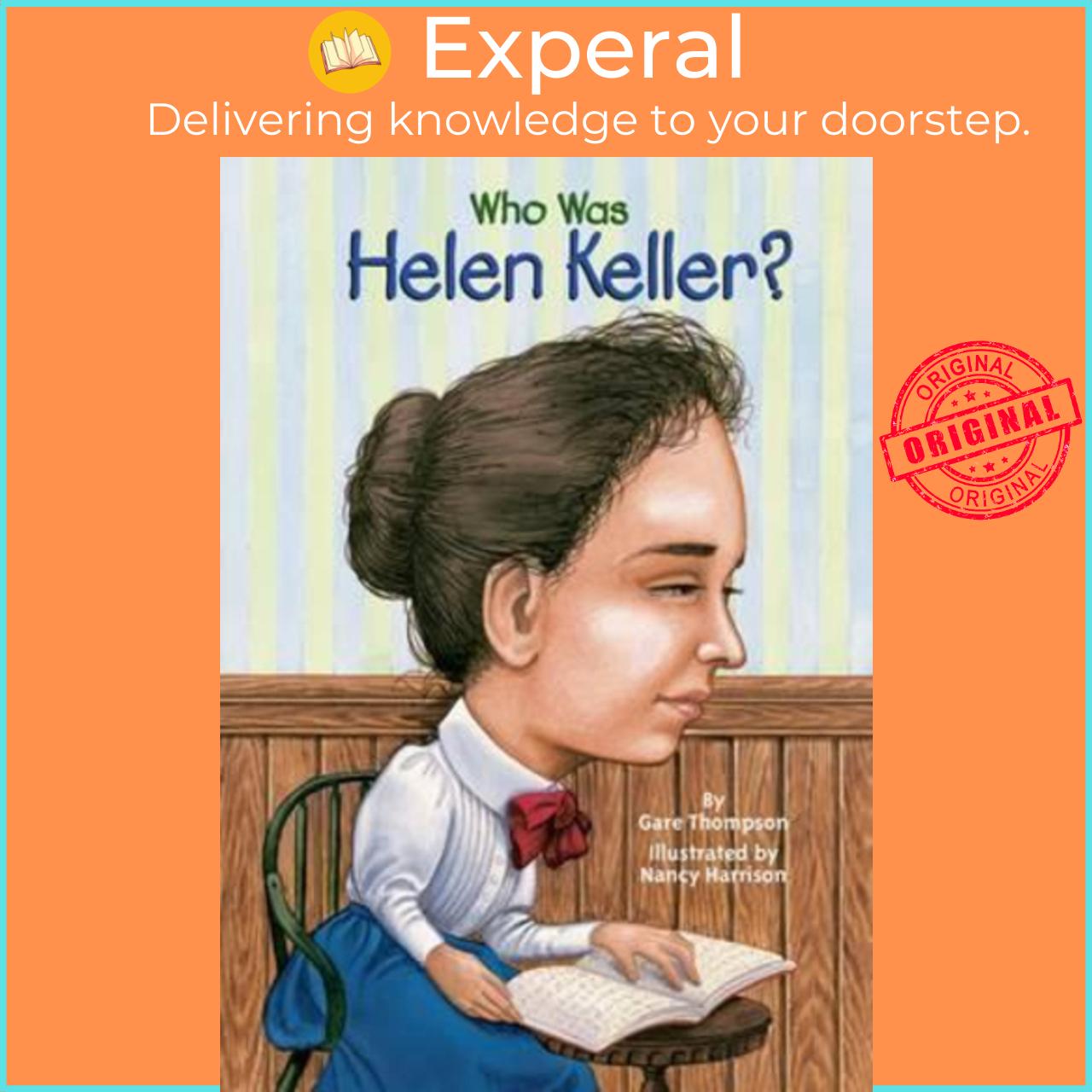 Sách - Who Was Helen Keller? by Gare Thompson