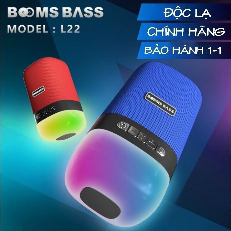 Loa Bluetooth Boombass L22 loa mẫu mới âm thanh Bass siêu ấm Hàng Cao cấp