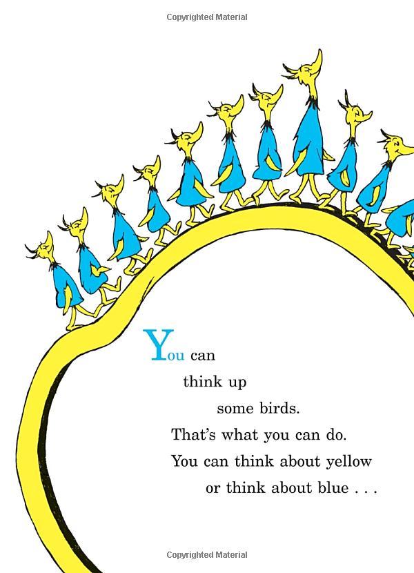 Oh, The Thinks You Can Think! - Big Bright And Early Board Books