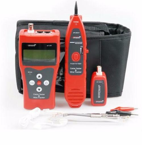 Máy test mạng, dò dây mạng RJ45, RJ11, BNC- NOYAFA -NF 308 cao cấp