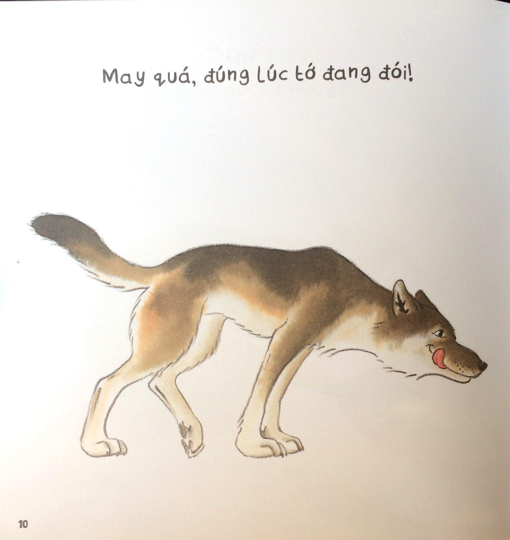 Vẽ Vui - Vui Vẽ: Chó Sói Đói Tham Ăn