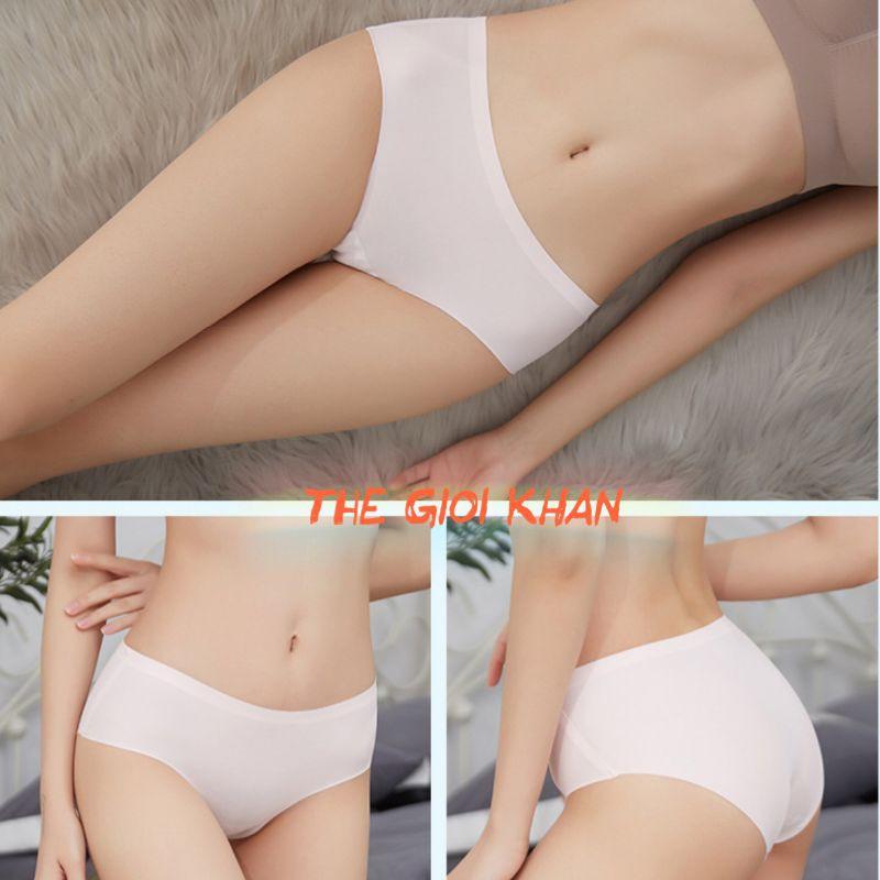 Hình ảnh Quần lót đúc su không đường may size lớn 2XL quần đúc su size XXL thun lạnh không viền