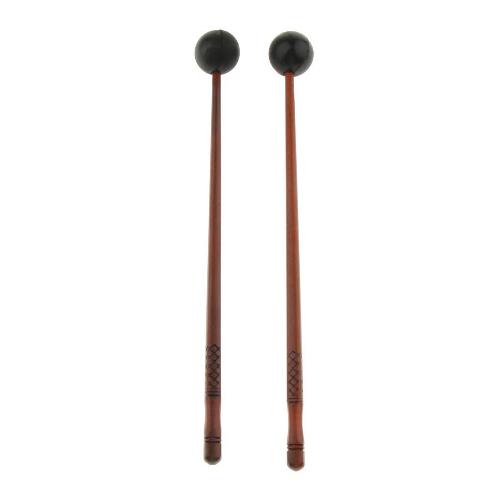 Exquisite 2 Pair Tongue Drum Mallets Drumsticks Percussion Instrument Parts