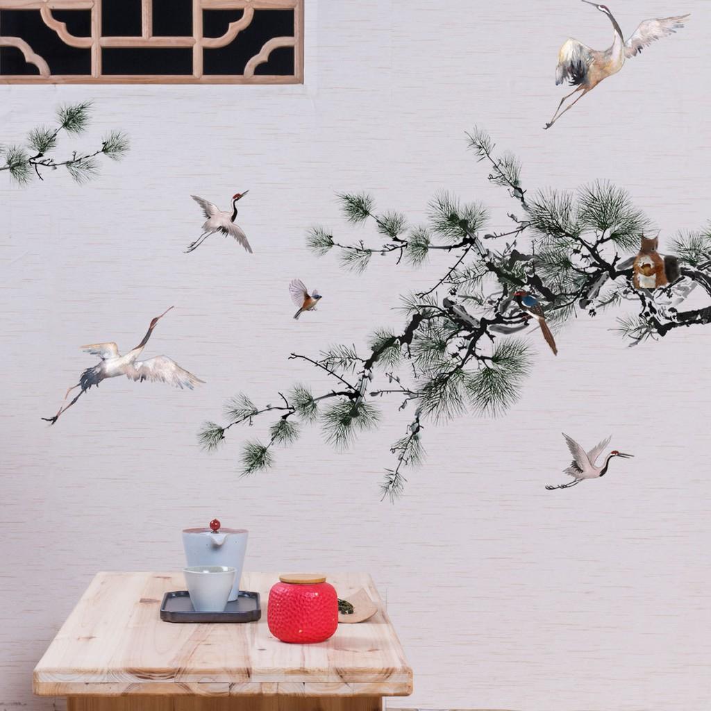 Decan Dán Tường An Phú Decor Họa Tiết Thủy Mặc