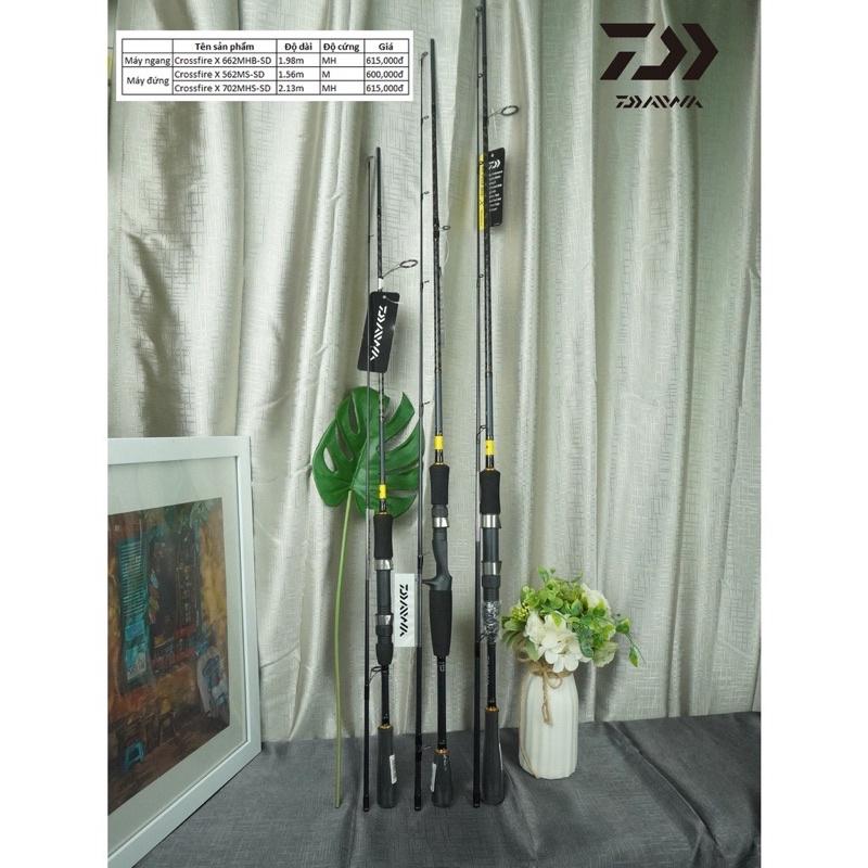 Cần câu lure DAIWA dài 2m1 có cả ngang và đứng cần cực khoẻ y hình