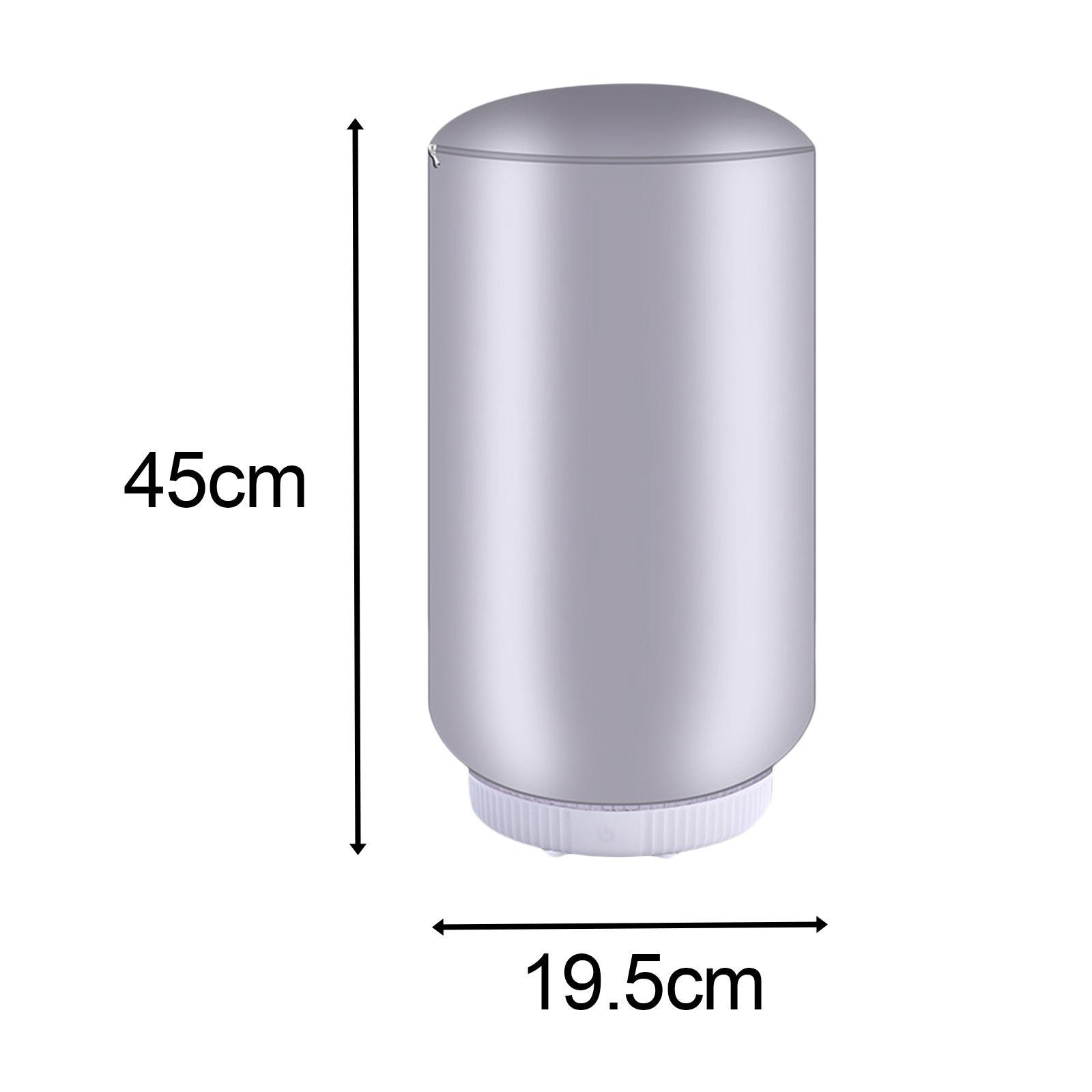 Portable Household Dryer 200W mini for Travel Dorm Apartments Gray