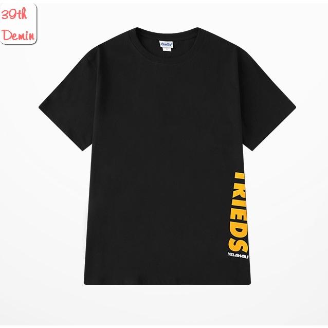 Áo thun tay lỡ NELLY COTTON TRIEDS dáng unisex NAM NỮ form châu á in GRAFFITI phong cách HIP HOP