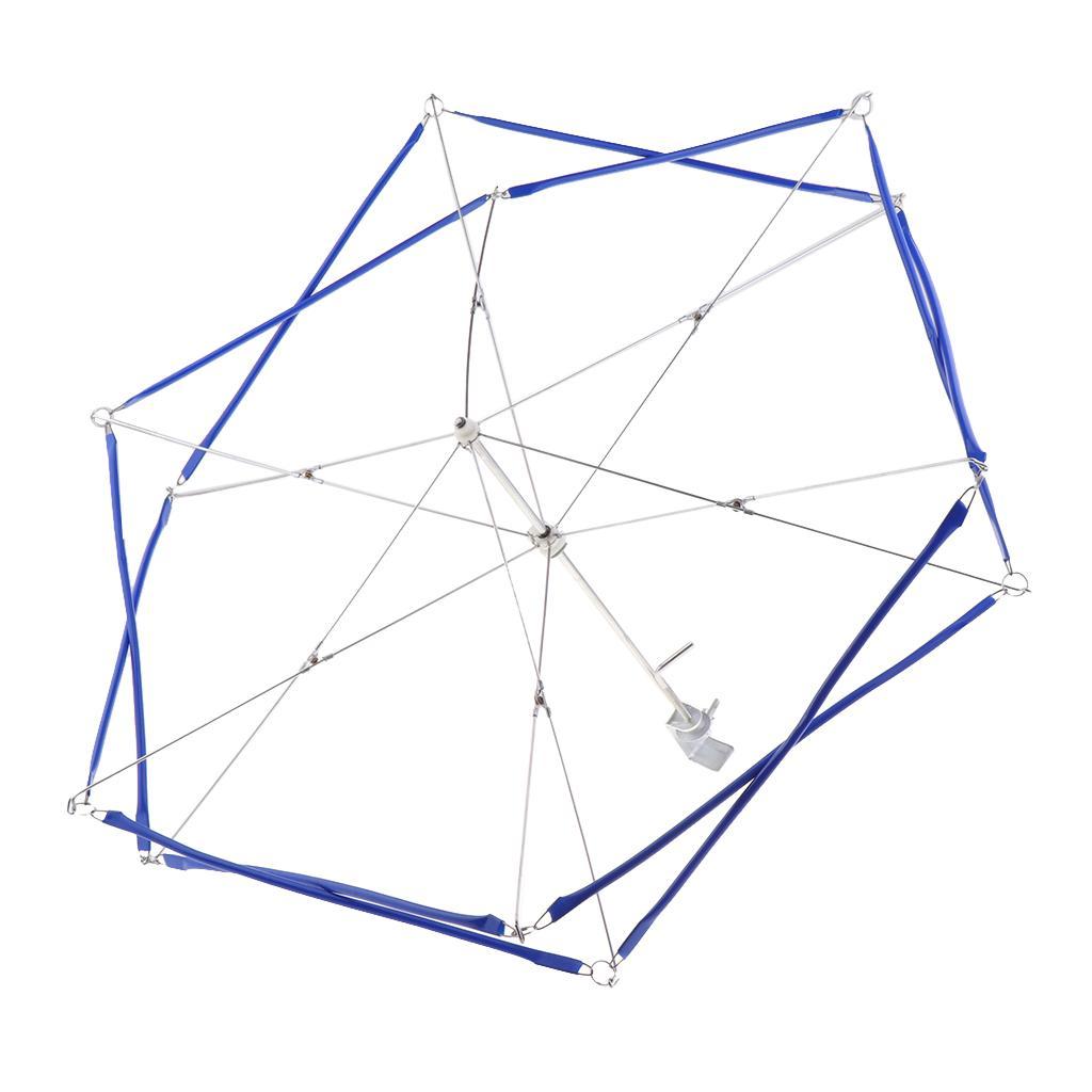 16.54inch/42cm Hand-operated Knitting Umbrella   Wool Yarn String Winder