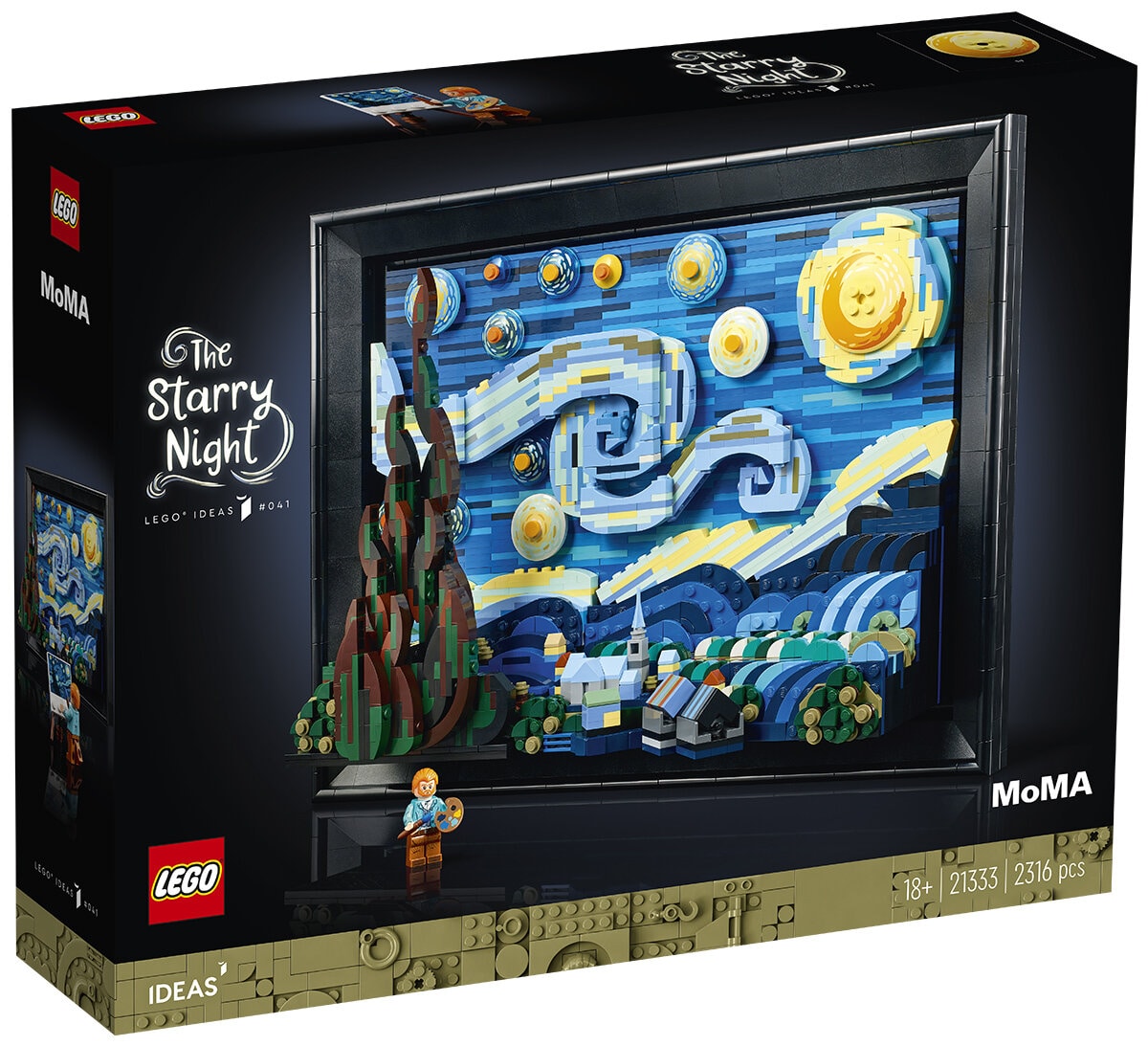 Lego 21333 Vincent Van Gogh - Đêm Đầy Sao (S)