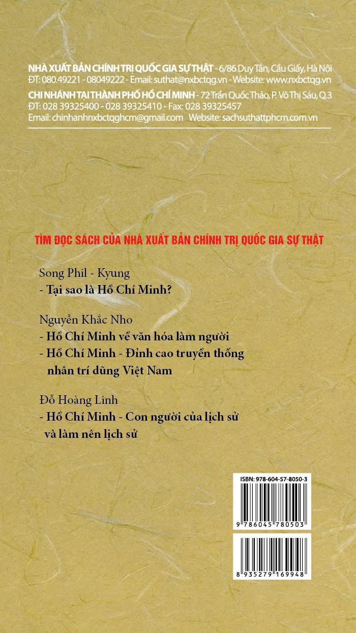 Sách - Hồ Chí Minh - Người Tin Ở Con Người