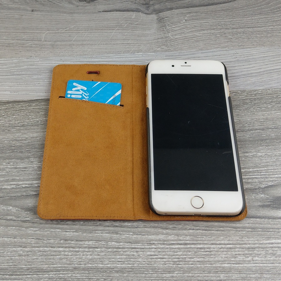Bao Da dành cho IPHONE 6 Plus / 6s Plus Da Bò Thật Màu Đỏ