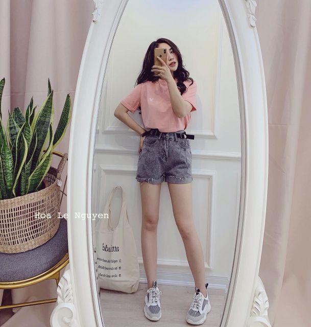 Áo thun Mickey thêu tay lật siêu Kute Hottttt