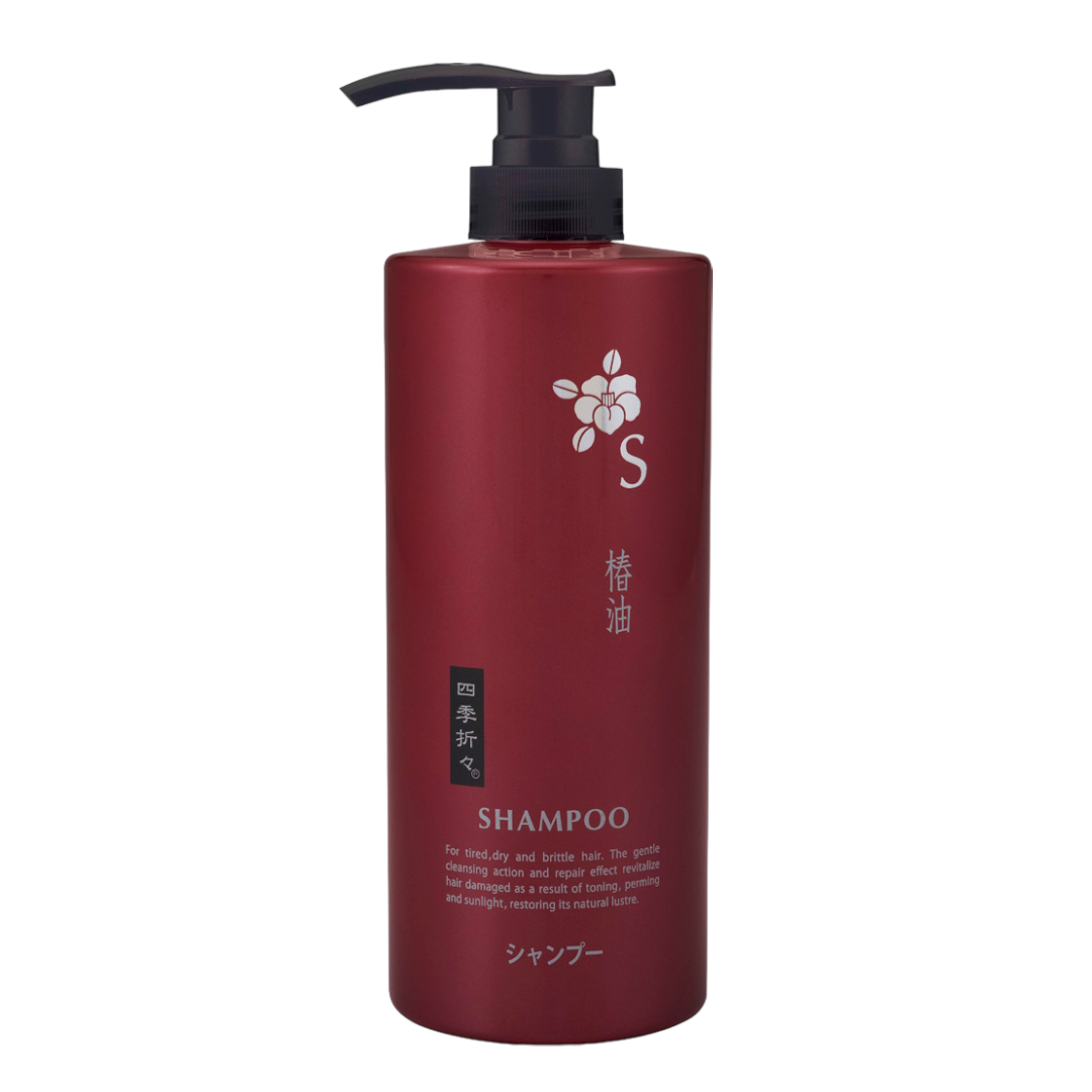 Dầu Gội Đầu Shikioriori Shampoo Từ Hoa Trà Phục Hồi Tóc Khô Xơ Và Hư Tổn 600mL