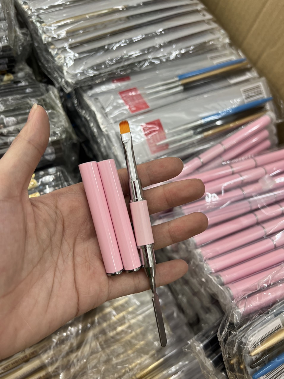 Cọ đắp gel 2 đầu