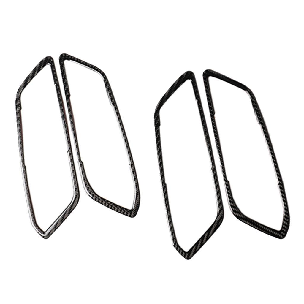 Durable And Solid Carbon Fiber Gear Shift Panel Interior