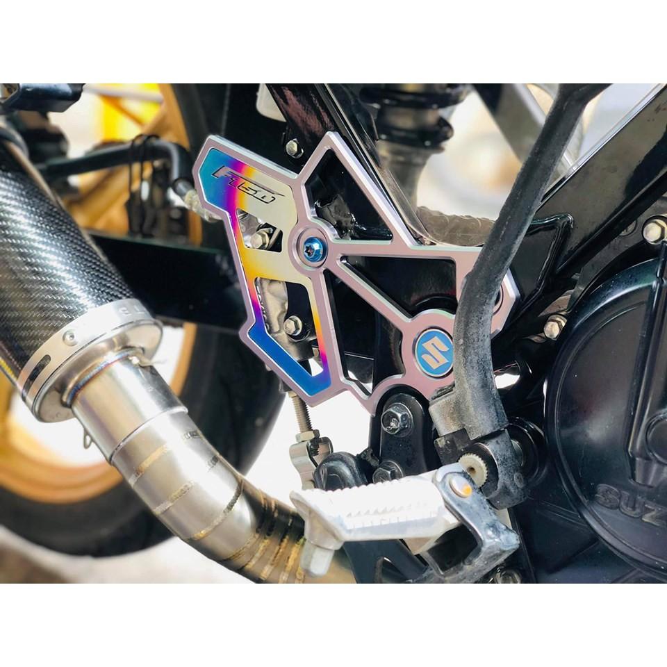 NẸP SƯỜN CNC LOGO TITAN RAIDER FI, SATRIA tặng kèm ốc GR5