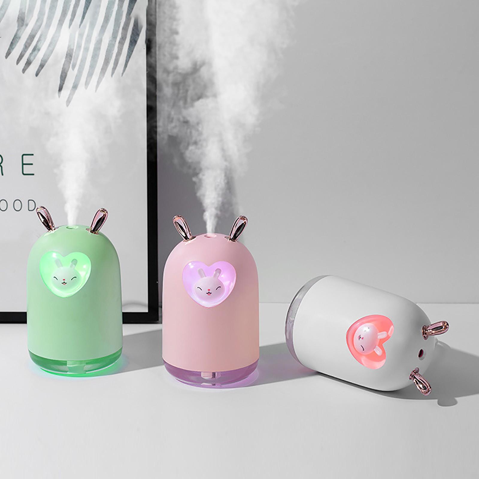 Mini Thú Cưng Máy Phun Sương Tạo Độ Ẩm 300Ml Nhỏ Thoáng Mát Sương Tạo Ẩm USB Di Động Cá Nhân Để Bàn Humidifi Cho Bé Phòng Ngủ Văn Phòng Du Lịch Nhà