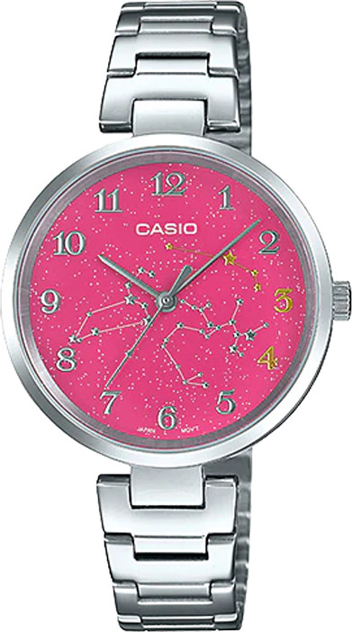 Đồng hồ Casio Nữ LTP-E07D-3ADR hình 12 chòm sao