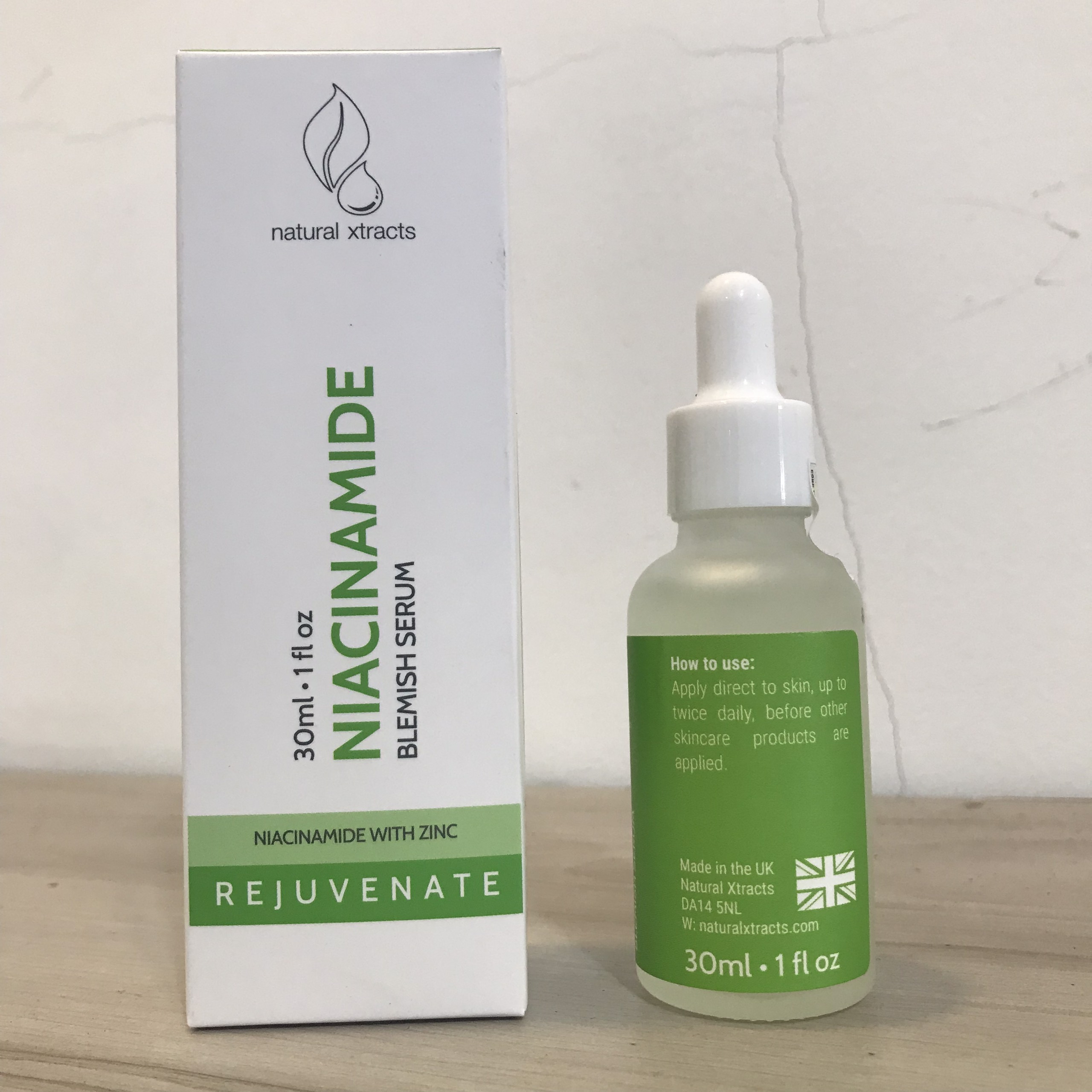 Tinh Chất Dưỡng Da Natural Xtracts Serum 30ml Anh Quốc