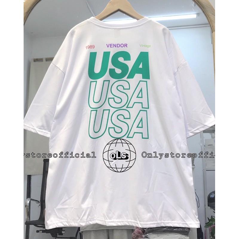 Set áo usa+quần dáng rộng