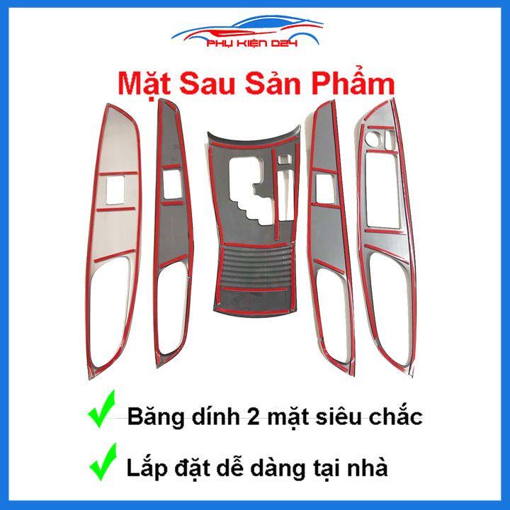 Ốp nội thất Vios 2019-2020-2021-2022 vân Cacbon bảo vệ chống trầy xước và làm đẹp xe