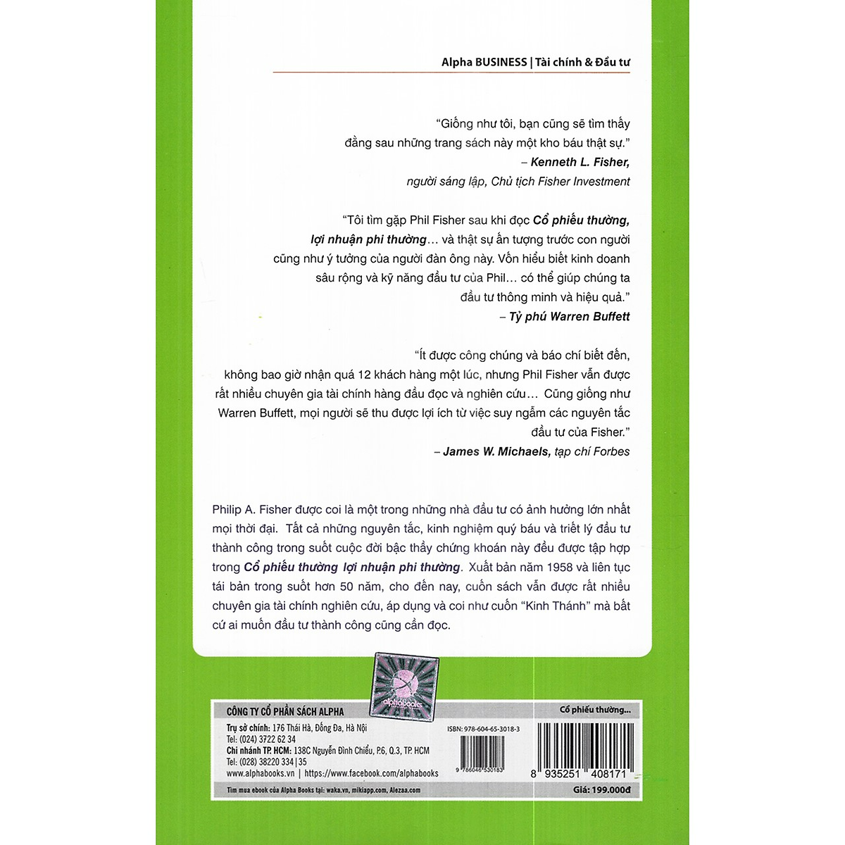 Cổ Phiếu Thường, Lợi Nhuận Phi Thường (Tái Bản)