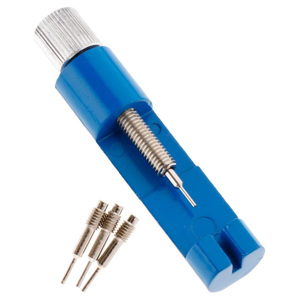 Portable Wristwatch Link Strap Remover Tool Watch Chain Repair Adjuster Kit