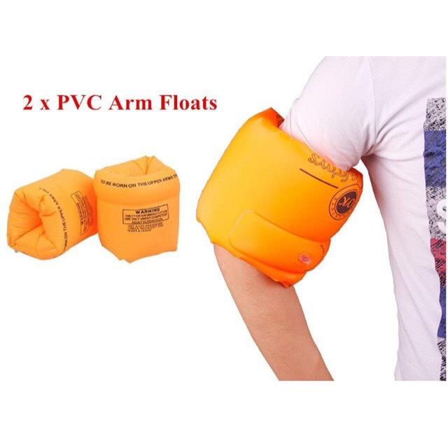 Phao Tay tập Bơi Cho Bé màu cam - hàng Đẹp, Xịn -demhoibeboi