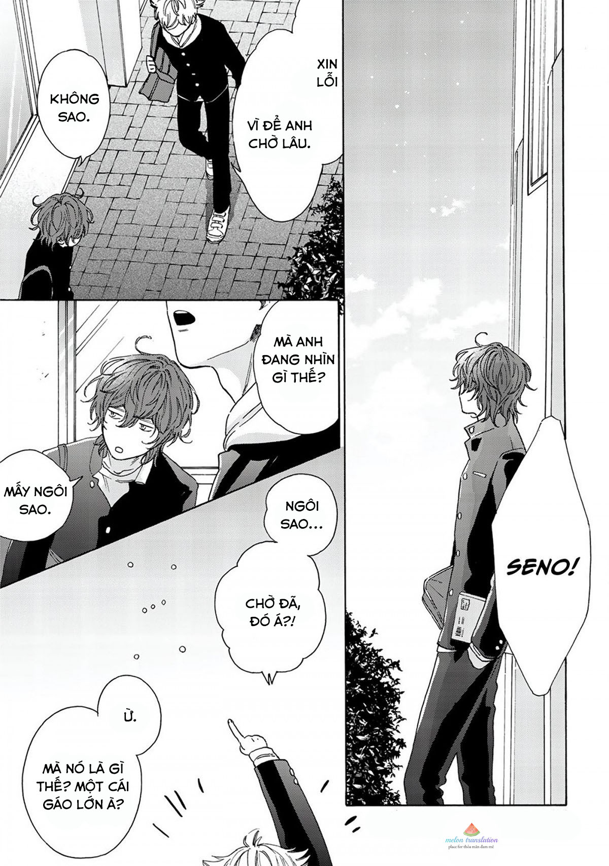 ngôi sao hạng nhất được vẽ bằng nụ hôn chapter 2 18