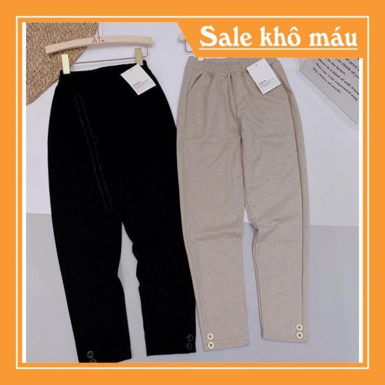 Quần Dạ Baggy Công Sở Cho Nữ , Chất Umi Hàn Hàng VNXK