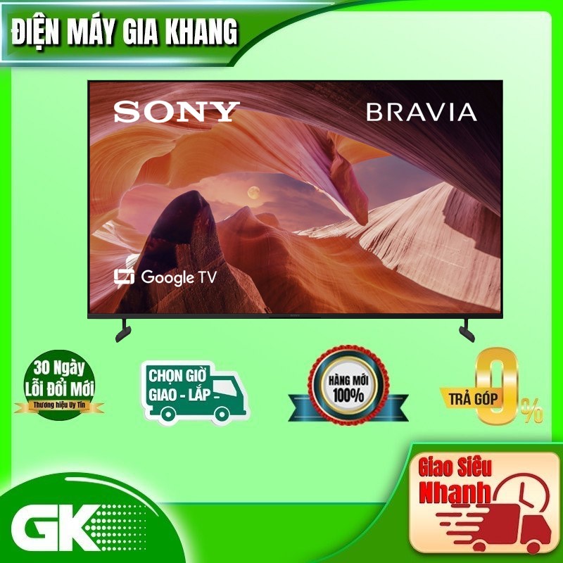 55X80L - Google Tivi Sony 4K 55 inch KD-55X80L - Hàng chính hãng - Chỉ giao HCM