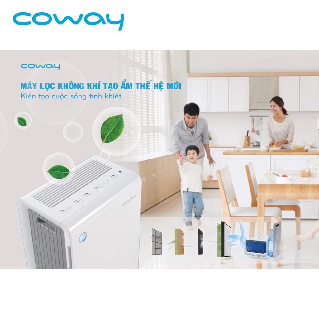 Máy Lọc Không Khí &amp; Tạo Ẩm COWAY HERO (APM-1010DH) - Diện tích phòng ≤35m², Hàng Chính Hãng