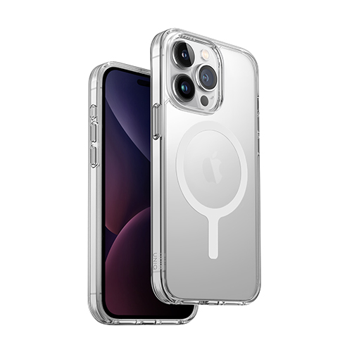 Ốp lưng dành cho iPhone 15 Pro Max UNIQ Hybrid Magclick Charging LifePro Xtreme - hàng chính hãng