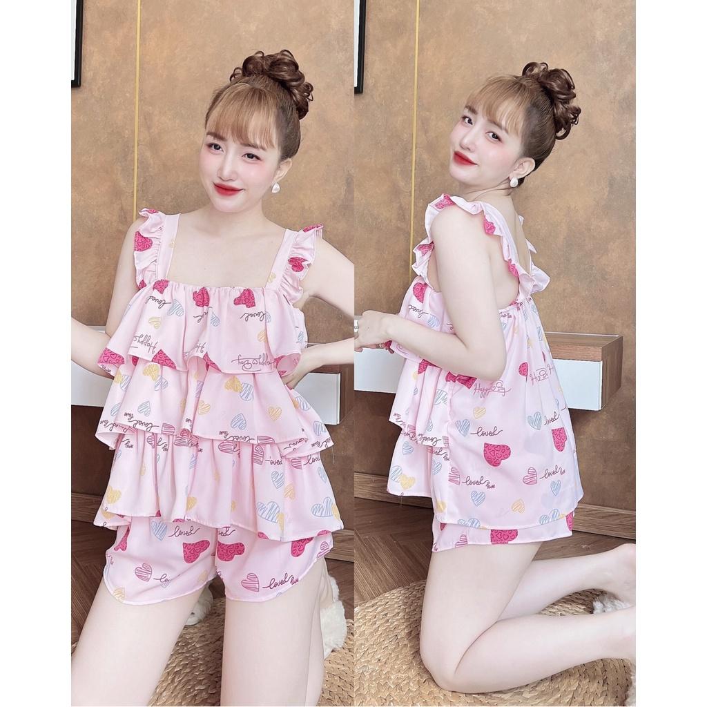 Đồ ngủ sexy nữ, đồ ngủ nữ hai dây sexy gợi cảm chất latin bigsize dưới 65kg