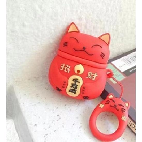 Bao Case Cho Airpods 1/ 2 Mèo Lucky