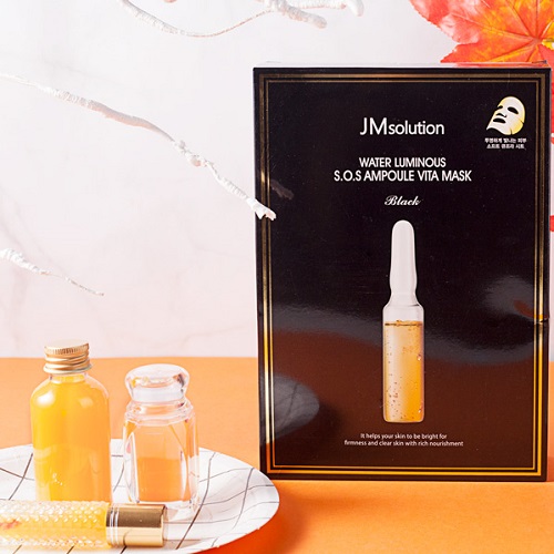 [10 miếng ] Mặt nạ dưỡng sáng cấp ẩm da JMsolution S.O.S Ampoule Vita Mask 30ml