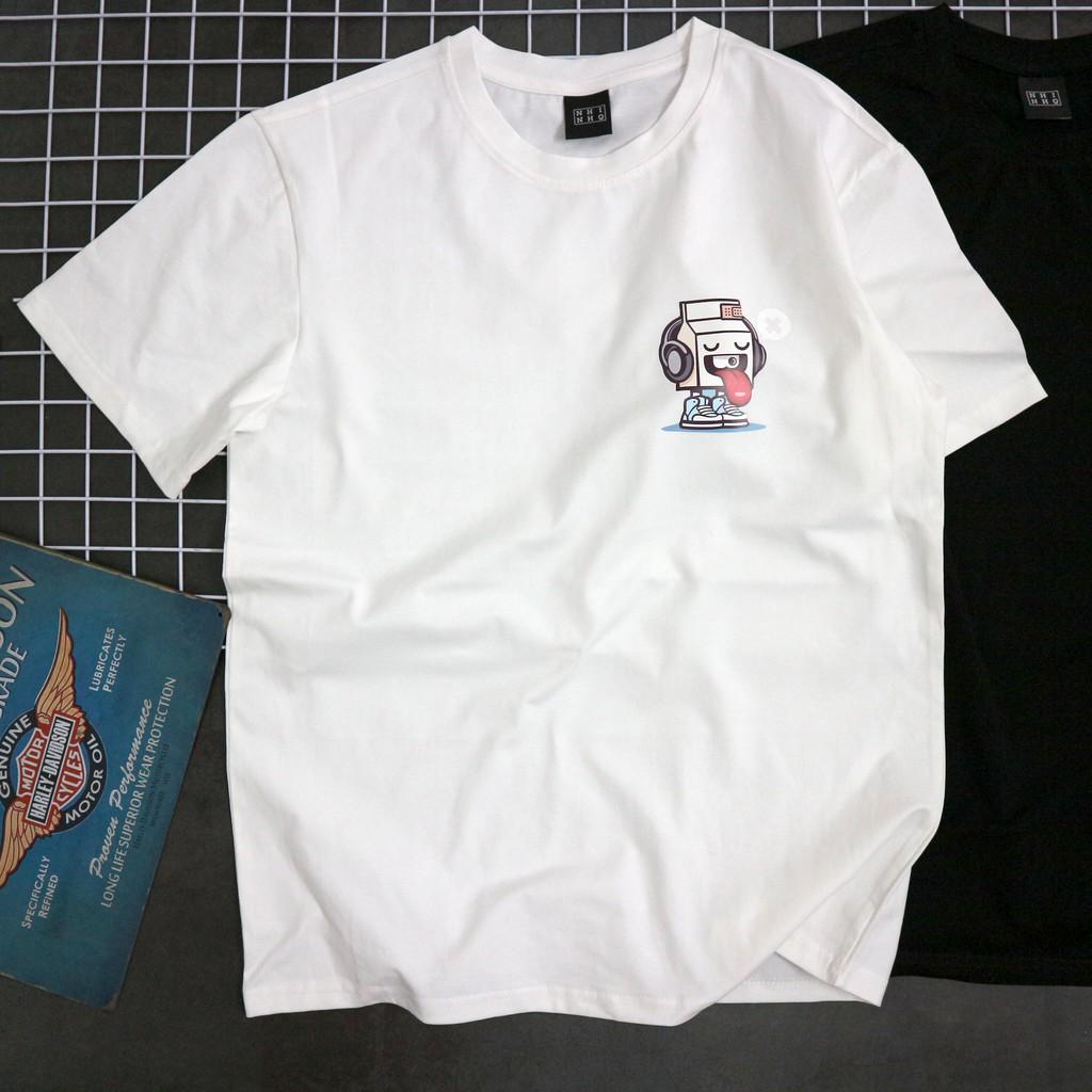 Áo thun Unisex hộp sữa