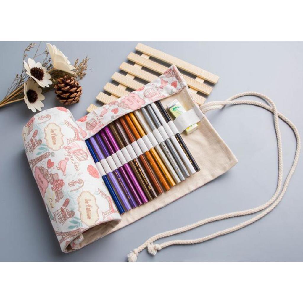 2x 36 Holes Pen Storage Pouch