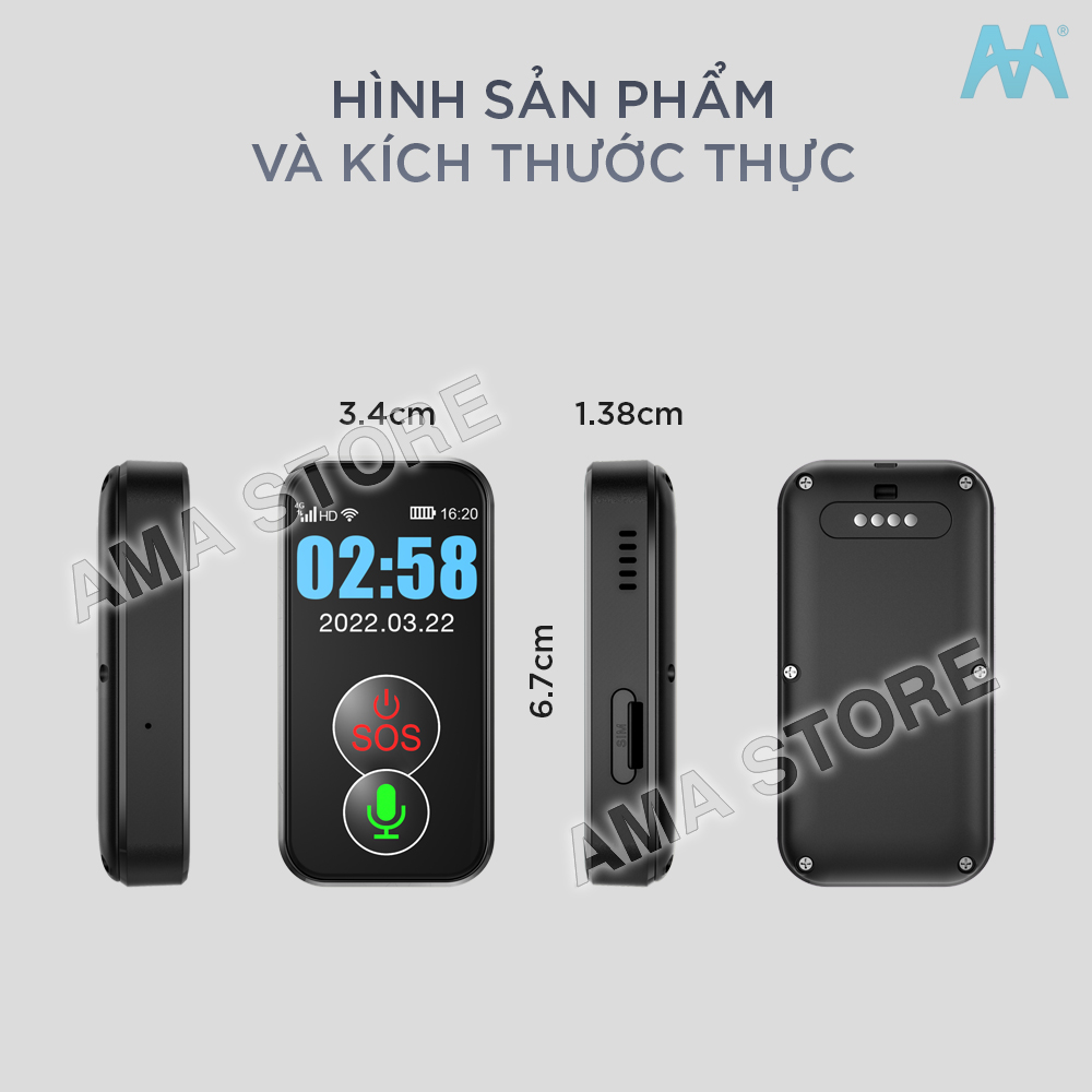 Hình ảnh Định vị GPS không dây Thông minh FA81 Dành cho Trẻ em, Học sinh, Người già, Hàng hóa, Ô tô, Xe máy Hàng nhập khẩu