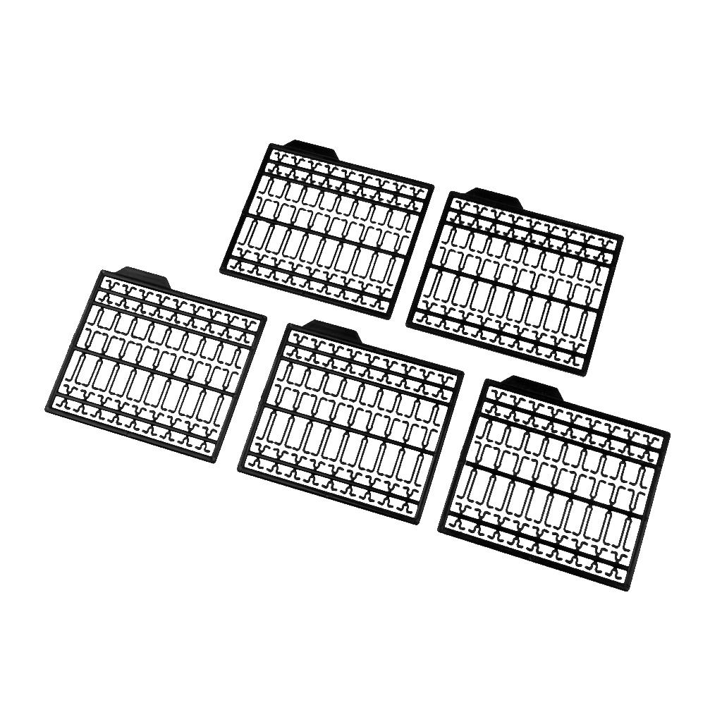 5Pcs Hair Rig Extender Boilie Stops Pellet Carp Coarse Fishing Tackle Orange