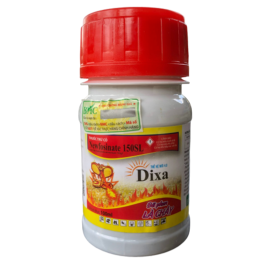 Thuốc Trừ Cỏ Newfosinate 150SL - Thế Hệ Mới 4.0 Dixa - Đã Phun Là Cháy