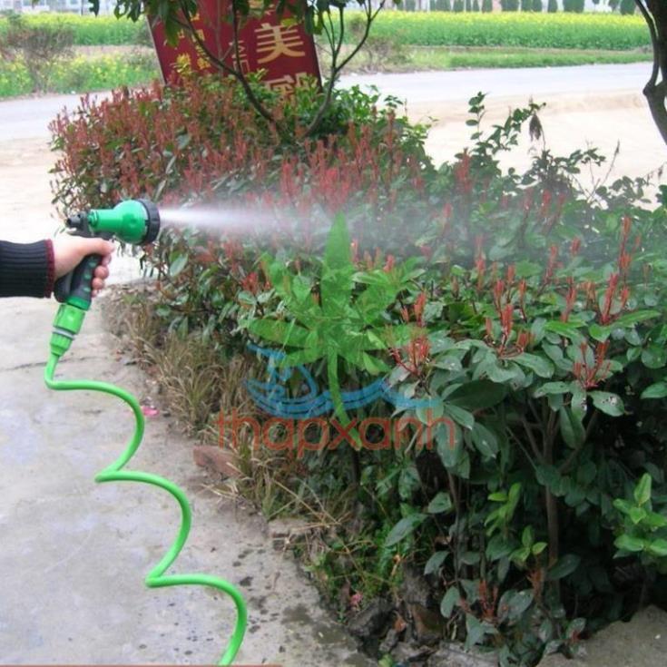Bộ vòi xịt nước tưới cây đa năng 7 chế độ kèm dây tưới 206791 TL