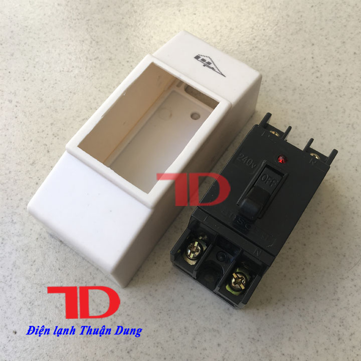 Combo 5 hộp CB cóc, hộp bảo vệ cầu dao đơn