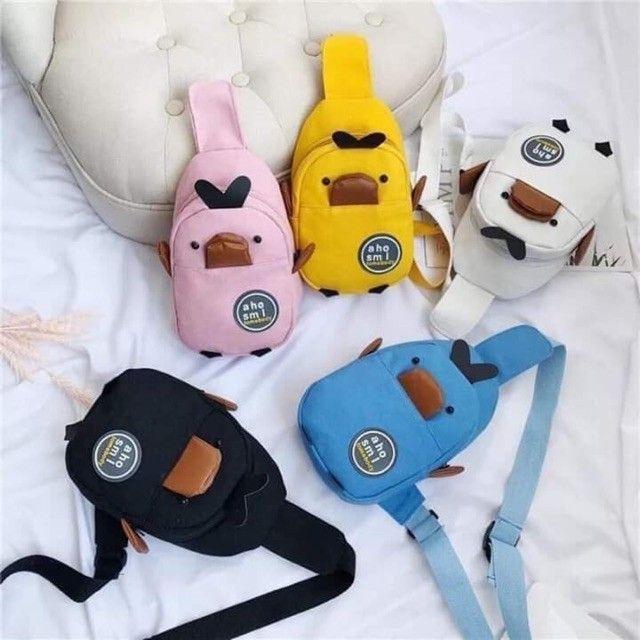 Túi đeo chéo hình con vịt kute