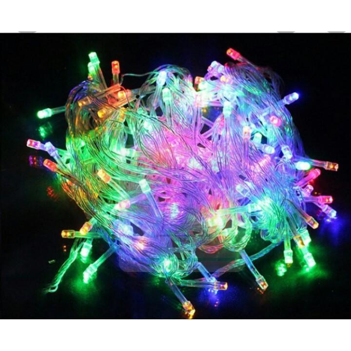 Đèn led trang trí noel - Dây đèn nháy nhiều màu