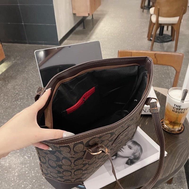 Túi xách nữ đeo vai phù hợp công sở đi học đi làm cỡ lớn vừa A4 thời trang cao cấp đẹp TX07
