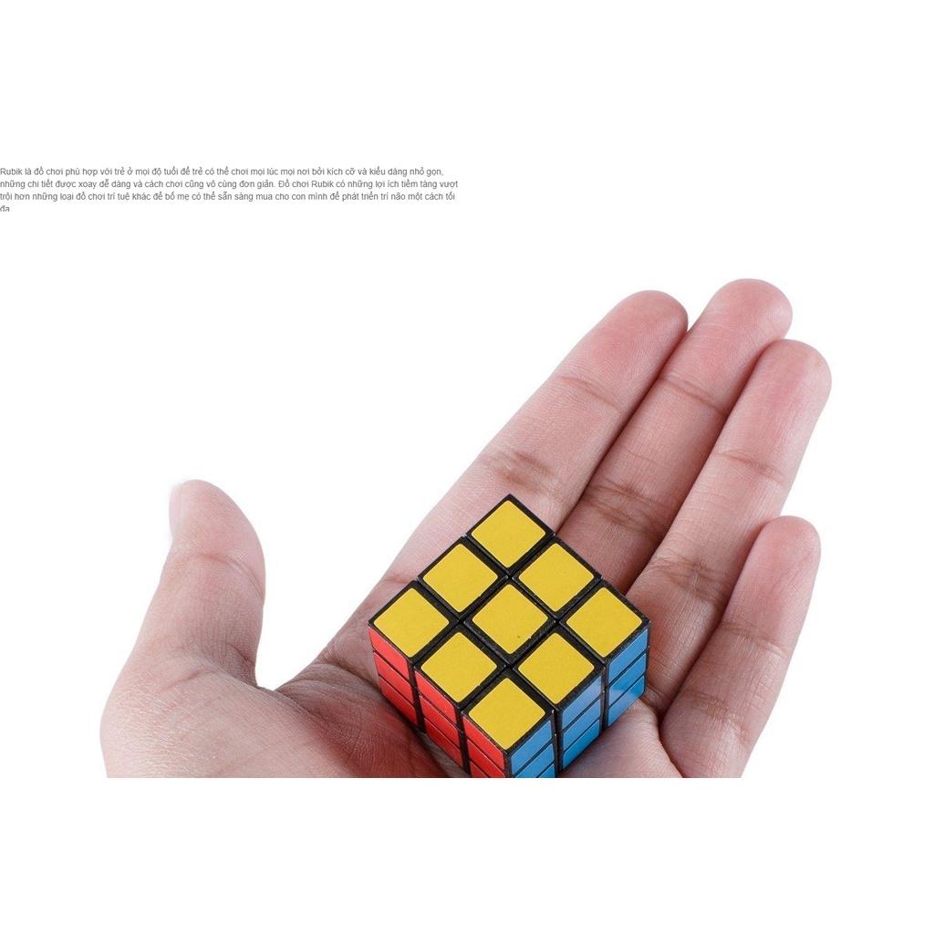 Đồ chơi trí tuệ rubik 3x3 mini nhiều màu nhiều hoạ tiết - Yumeshop94