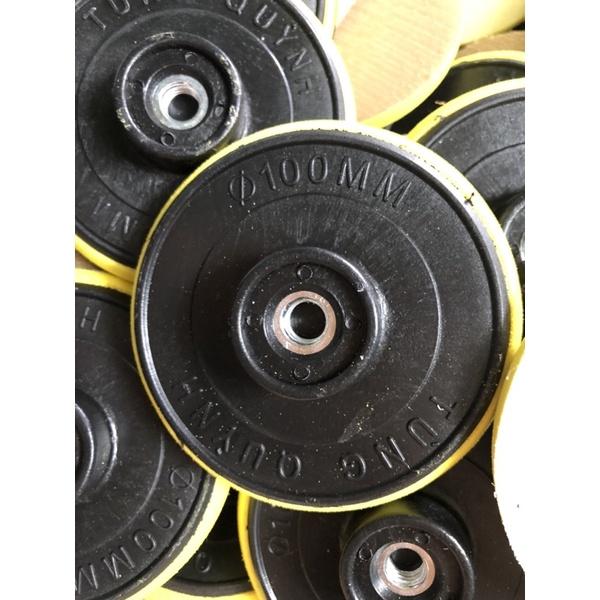 ️Đế chà nhám,Bánh chà nhám nhựa tròn có gai 100mm,125mm